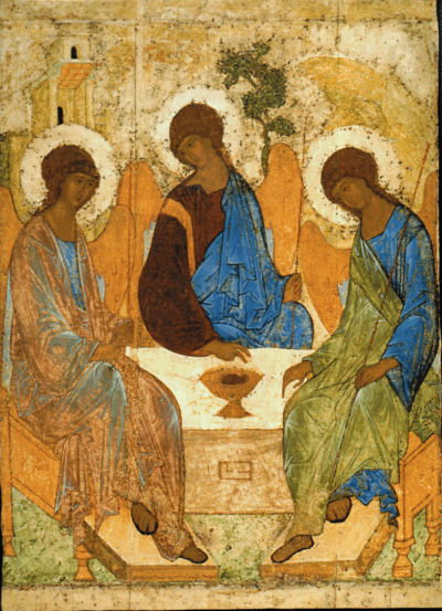 Szentháromság ikon A/4