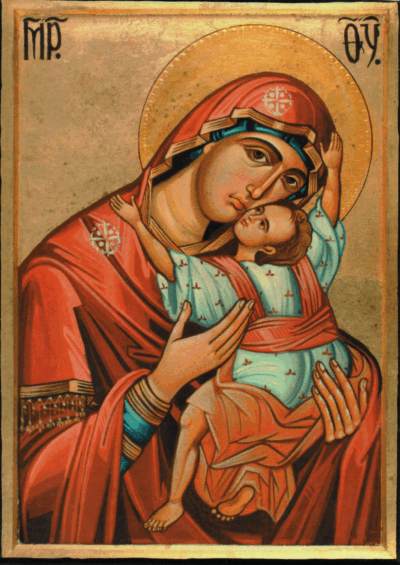 Istenszülő ikon A/5