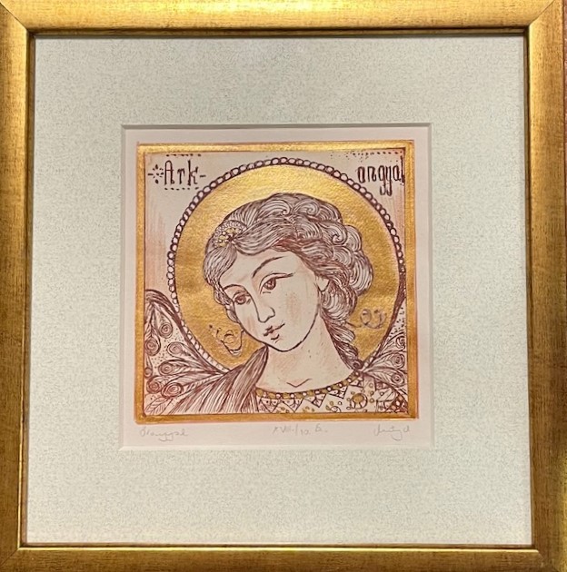 Arkangyal - rézkrajc