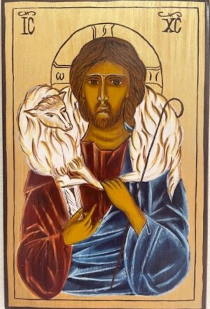 Jézus a Jó Pásztor ikon