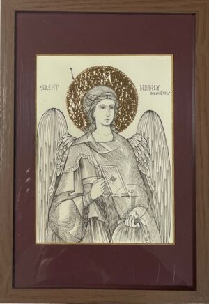 Szent Mihály grafika