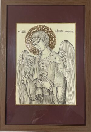 Szent Gábriel grafika