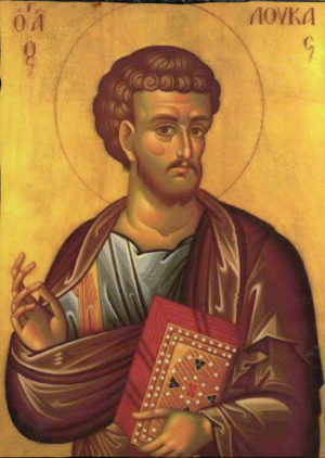 Szent Lukács evangelista ikon A/5