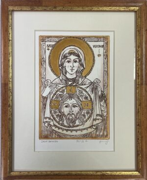 Szent Veronika grafika