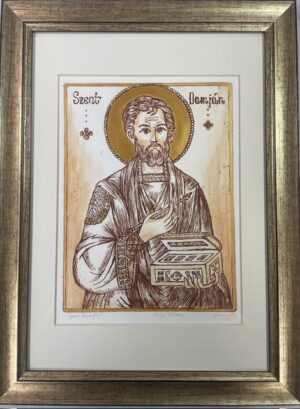 Szent Damján rézkarc