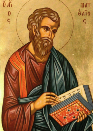 Szent Máté evangelista ikon A/5